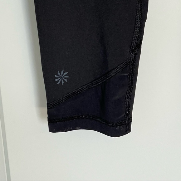 Athleta Black Stealth Mesh 7/8 Tight Leggings - 35735 - Picture 5 of 12